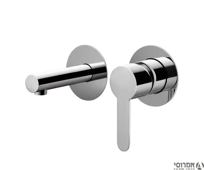 קליר ברז מהקיר לכיור רחצה פיה קצרה 305313 חמת
