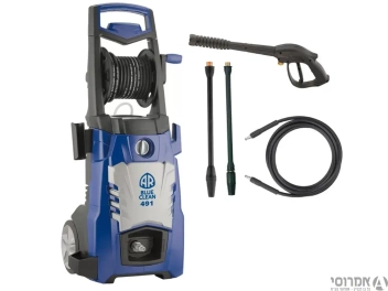 מכונת שטיפה AR בלחץ 140 BAR ד. AR 490 BLUE CLAEN +גלגלת-לוי