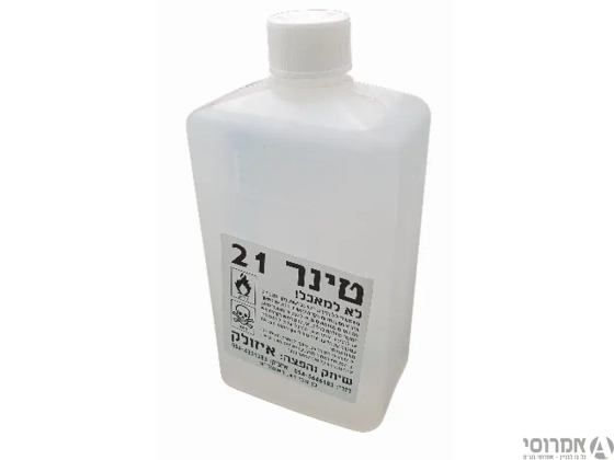 מדלל טינר 021 [ליטר] פלסטיק