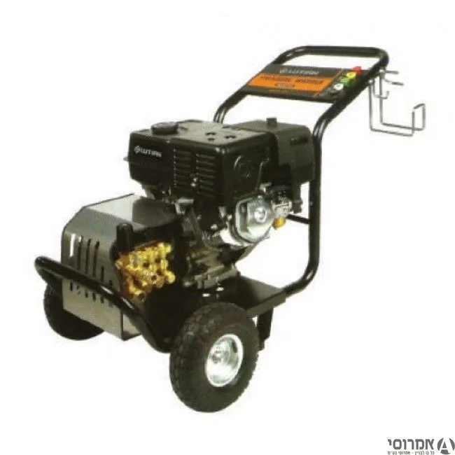 מכונת שטיפה עם מנוע בנזין 248BAR+עם צינור 8 מטר 3