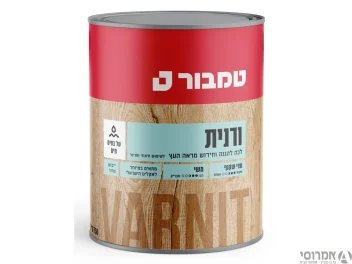  ורנית בסיס מים לבן [3/4 ליטר] טמבור