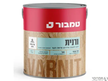  ורנית בסיס מים לבן [1/2 גלון] טמבור