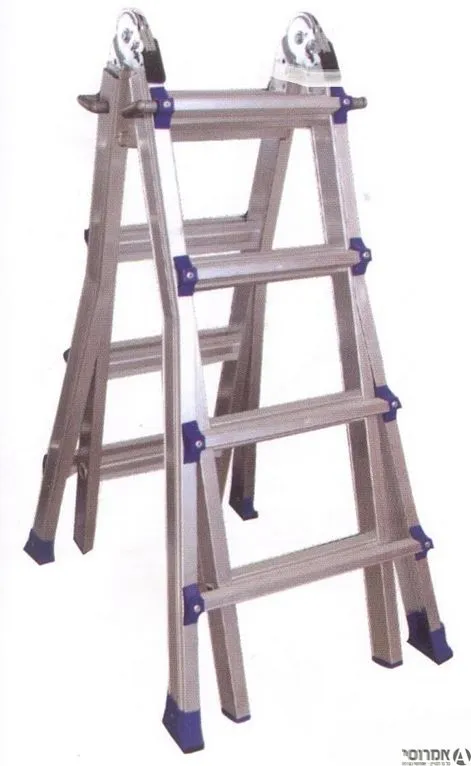 סולם קפיצי 4*3 שלבים