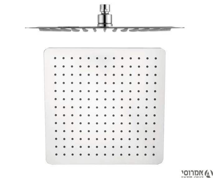 ראש מקלחת 30 מרובע TRIO 801505 חמת