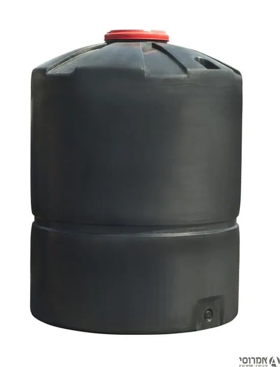 מיכל כימי 2500 ל` + יציאה 3/4" רוט` חופית