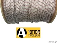 חבל מיתר/מצנח 4 מ"מ לבן לכביסה [למ"א]