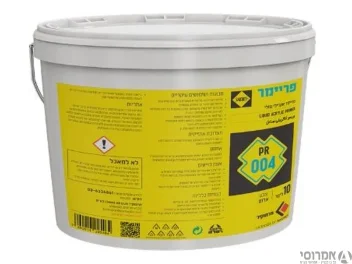 פריימר אקרילי PR 004 נוזלי פח 12 ק"ג-תרמוקיר -לתשתית סופגות כגון בלוק גבס \טיח גבס**מוצר משופר**
