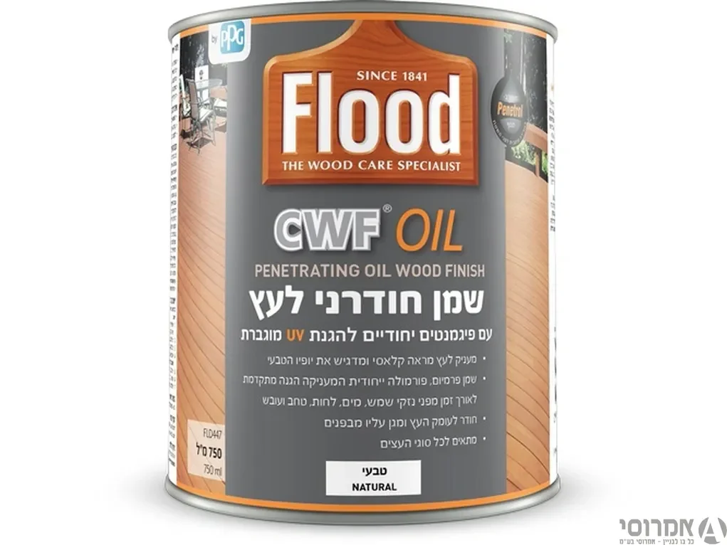 שמן דק חודרני שקוף  ד.C-101 [ליטר] פלאד-סאן דק CWF UV 5Oil 3