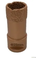מקדח כוס יהלום לקרמיקה/פורצלן ק.25 מ"מ M-14 כניסה למשחזת