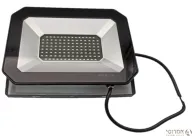 תאורת הצפה מסגרת שחורה 100W - שנתיים אחריות!