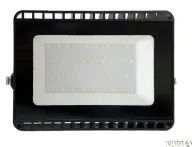 תאורת הצפה מסגרת שחורה 30W