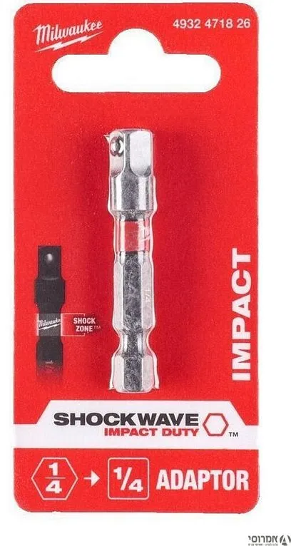 מתאם כניסה ביט לבוקסה "1/4 -SHOCKWAVE -מילווקי