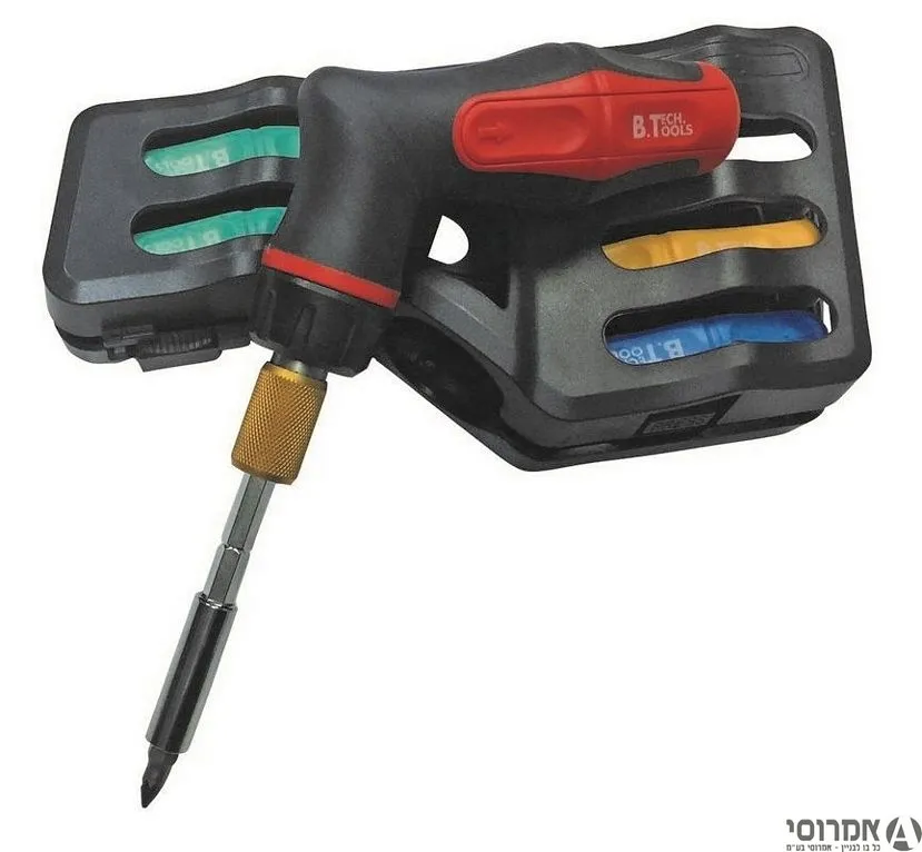 סט מברג מתחלף פטנט 41 חלק דו קומפוננטי 0502239