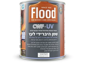 צבע אמולסיה שקוף להגנה על עץ [ליטר] פלאד-סאן דק CWF UV