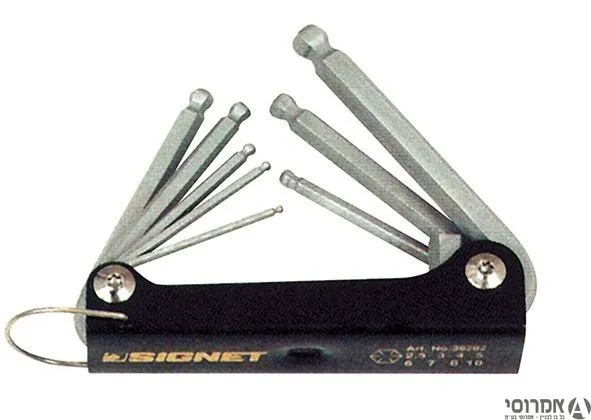 סט אלן כדורי אולר 2.5-10 ממ 8 יח SIGNET