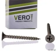  בורג גבס 35*3.5 רגיל שחור [200 יחידות] VERO