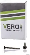  בורג גבס 35*3.5 קודח שחור [1000 יחידות] VERO