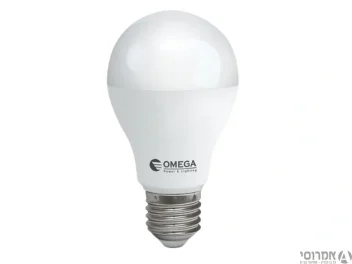 נורה לד 60 אמפר  15W E27 אור לבן