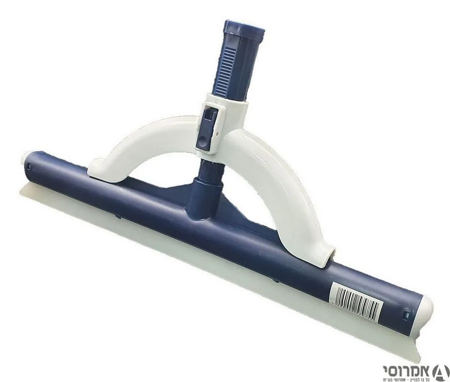מגב ריצפה דיסקברי חד להב + תופסן 40 ס"מ