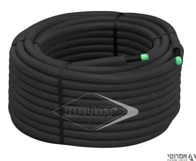 צינור פקס HIPE-X ק.25 מ"מ מושחל (חבילה 50 מטר) חוליות