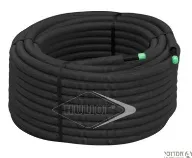 צינור פקס HIPE-X ק.25 מ"מ מושחל דרג 24 [חבילה 50 מטר] - חוליות