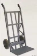 עגלה משא משטח רחב מחוזקת במיוחד תוספת חיזוקים גלגל רגיל