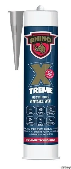 דבק אקסטרים "חזק בהגזמה" בטכנולוגיית פולימר גוון אפור [ליחידה] - אלרם