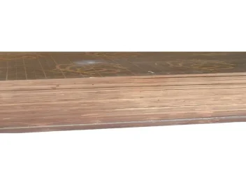 דיקט לבנין סנדוויץ-250*2*61 טאגו חום עם חותמת סופרדורפלקס -ליחידה