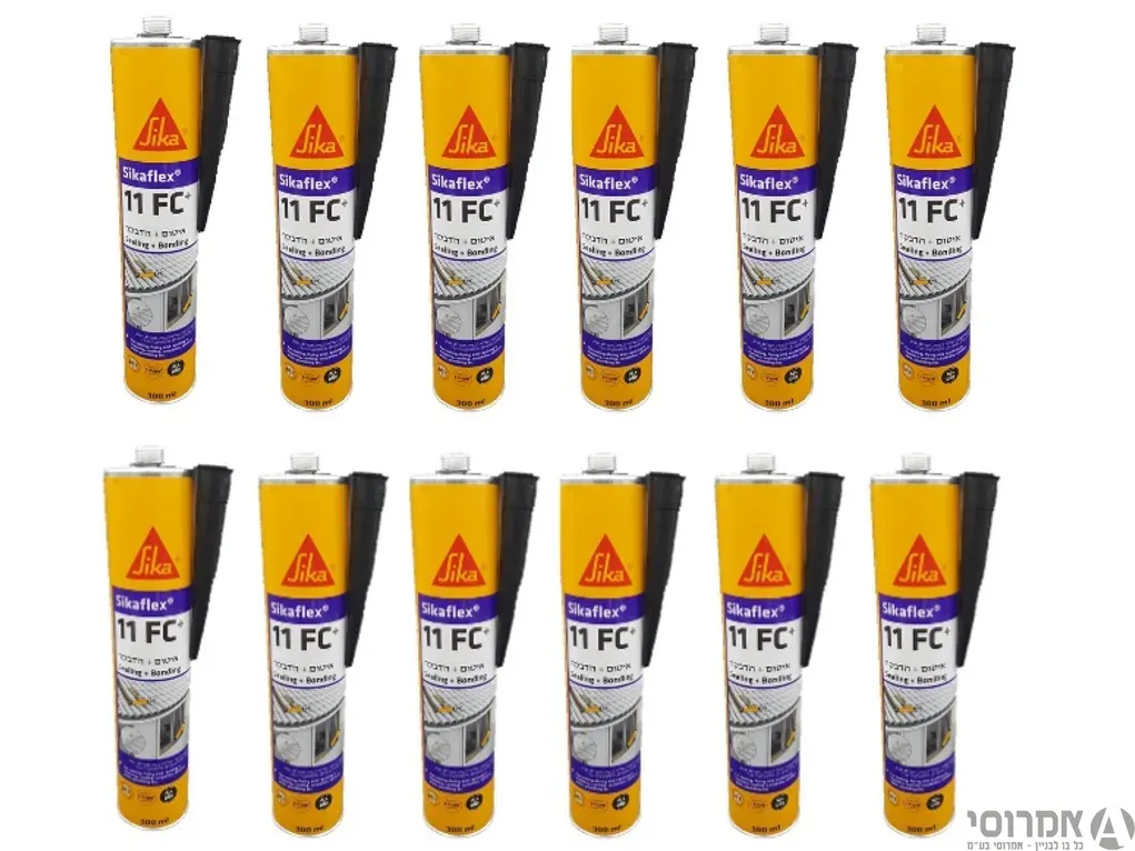 סיקפלקס 11FC שחור תרמיל  [לאריזת קרטון 12 יחידות]