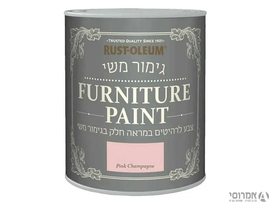 צבע לרהיטים [שאבי שיק] משי [0.75 ליטר] 15049 PINK CHAMP - אלרם