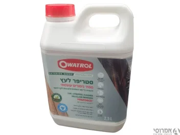 ווד סטריפר מסיר גימורים ומנקה עץ [2.5 ליטר]-OWATROL -סאן דק