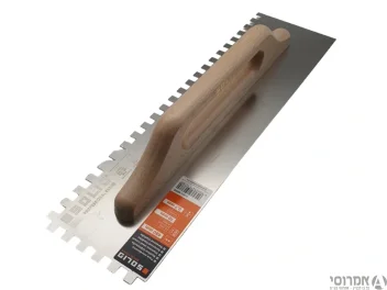 מלץ שיניים ידית עץ ציפוי לקה Solid 10mm 130/480 mm מק"ט 6014