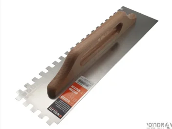 מלץ שיניים ידית עץ ציפוי לקה Solid 12mm 130/480 mm מק"ט 6019