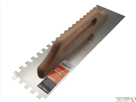 מלץ שיניים ידית עץ ציפוי לקה Solid 12mm 130/480 mm מק"ט 6019