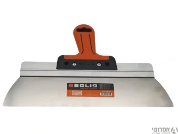 שפכטל למריחת טיח גבס נירוסטה Solid 350mm מק"ט 6101