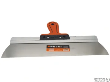 שפכטל למריחת טיח גבס נירוסטה Solid 450mm מק"ט 6098