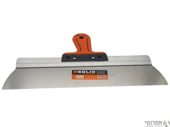 שפכטל למריחת טיח גבס נירוסטה Solid 450mm מק"ט 6098