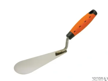 כף בניה צרה(לשון חתול) ידית גומי Solid 160mm מק"ט 6208