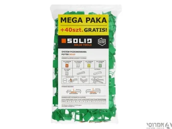 ספייסר חכם לריצוף 40+400 י'ח Solid 3mm מק"ט 6473
