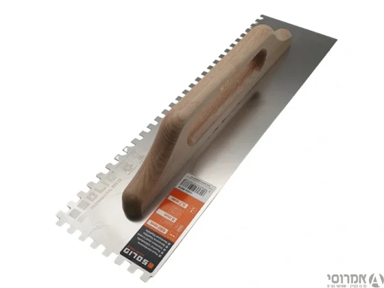 מלץ שיניים ידית עץ ציפוי לקה Solid 8mm 130/480 mm מק"ט 6013