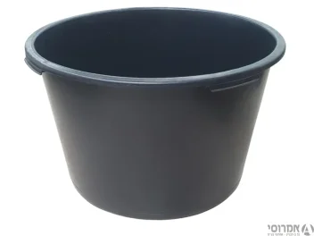 פיילה שחורה לעירבוב דבקים ומלט 90 ליטר 5439 Solid