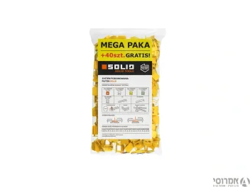 ספייסר חכם לריצוף 40+400 י'ח Solid 2mm מק"ט 6472