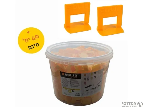 ספייסר חכם לריצוף 40+400 י'ח - דלי Solid 2mm מק"ט 6467