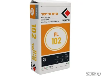 טיח חוץ מיישר P-2] PL 102] תרמוקיר" [שק  40 ק"ג]