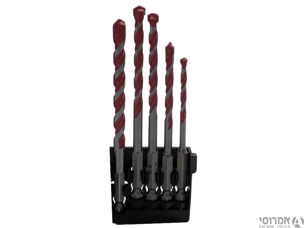 סט מקדחי אימפקט מולטי אוניב' 5 יח B.Tech 8.0-4.0 מק"ט 0504540