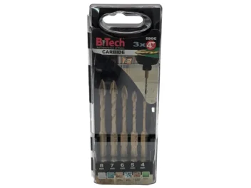 סט מקדחי אימפקט אוניב 5 4T XXX3יח B.Tech 8.0-4.0 מק"ט 0504542