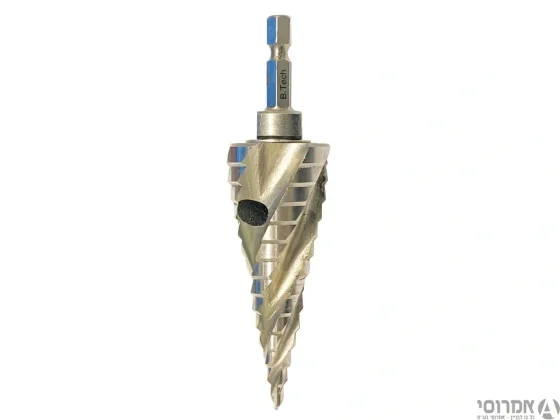 מקדח מדורג אימפקט קובלט + מתאם B.Tech 4-35MM M42"1/4 4F מק"ט 0504047