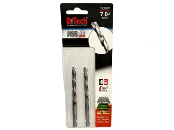 מקדח לאימפקט זוג B.Tech HSS SUM2 "1/4 מידה 7.0 מק"ט 0509307