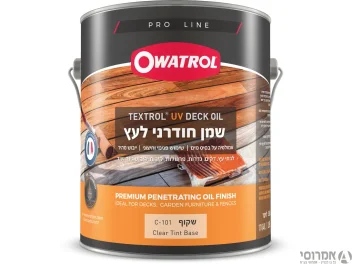 שמן חודרני לעץ QWATROL [גלון]-שקוף - סאן דק