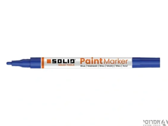 טוש סימון נוזלי דק (כחול) ראש מתחלף SOLID מק"ט 6673